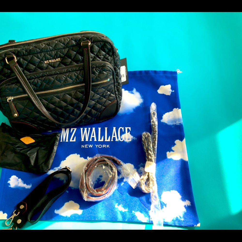 MZ Wallace Black Large Crosby